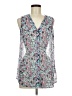 Kut from the Kloth 100% Polyester Blue Sleeveless Blouse Size M - photo 1