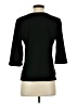 Ann Taylor Black 3/4 Sleeve Top Size S - photo 2