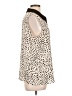 Pleione 100% Polyester Animal Print Ivory Sleeveless Blouse Size L - photo 4