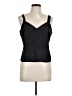 Tess 100% Silk Black Sleeveless Top Size 10 - photo 1