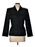 Dana Buchman Animal Print Black Jacket Size 10 - photo 1
