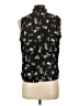 NY Invasion Black Sleeveless Blouse Size L - photo 2