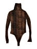 Bar III Brown Bodysuit Size M - photo 2