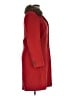 Karen Millen Red Wool Coat Size 14 - photo 4