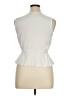Sim & Sam 100% Rayon White Sleeveless Blouse Size XL - photo 2