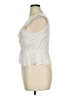 Sim & Sam 100% Rayon White Sleeveless Blouse Size XL - photo 5