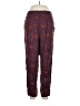 Ecote 100% Rayon Paisley Purple Casual Pants Size M - photo 1