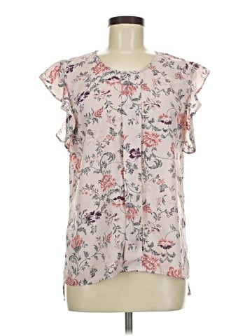 RACHEL Rachel Roy Short Sleeve Blouse (view 1)