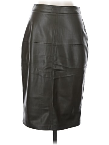 MNG Faux Leather Skirt (view 1)