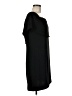 Charles Henry Solid Black Casual Dress Size M - photo 4