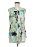 Van Heusen 100% Polyester Green Sleeveless Blouse Size M - photo 1