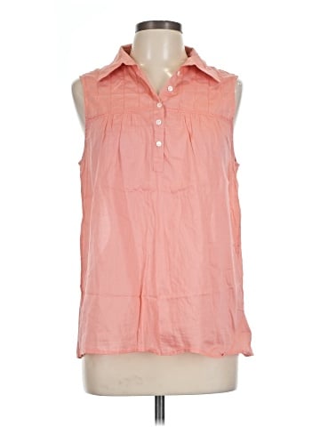 Theory Sleeveless Button-Down Shirt (view 1)