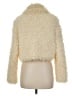 Decree 100% Polyester Ivory Faux Fur Jacket Size M - photo 2