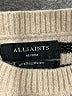 ALLSAINTS Stripes Silver Pullover Sweater Size M - photo 7