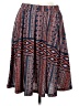 Lularoe Print Blue Casual Skirt Size M - photo 1