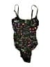 Hutch Floral Black One Piece Swimsuit Size XS - photo 1