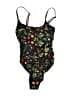 Hutch Floral Black One Piece Swimsuit Size XS - photo 2