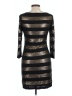 Phase Eight 100% Viscose Metallic Black Cocktail Dress Size 10 - photo 2