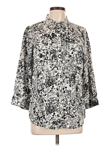 St. John's Bay 3/4 Sleeve Blouse (view 1)