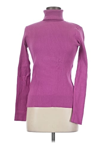 Great Northwest Indigo Turtleneck Sweater (view 1)