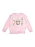 Rabbit Skins Pink Sweatshirt Size 4 - photo 1