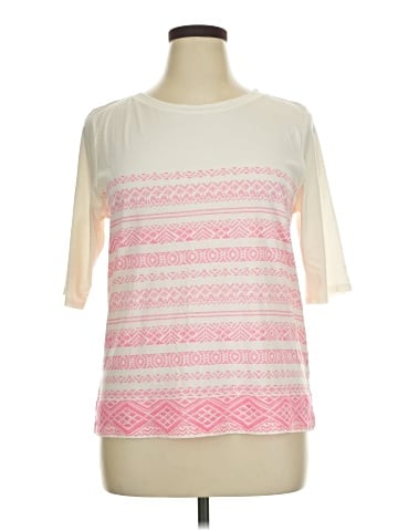 J.Crew Factory Store Short Sleeve Top (view 1)