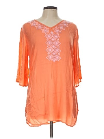 Lilly Pulitzer For Target 3/4 Sleeve Blouse (view 1)
