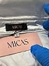 Micas Metallic Ivory Long Sleeve Blouse Size L - photo 7