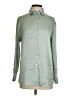 Zara Solid Green Long Sleeve Blouse Size XS - photo 1