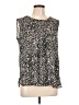 GNW 100% Polyester Black Sleeveless Blouse Size L - photo 1