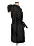 Tahari Black Trenchcoat Size L - photo 4
