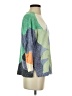 Nic + Zoe Color Block Green Pullover Sweater Size S - photo 4