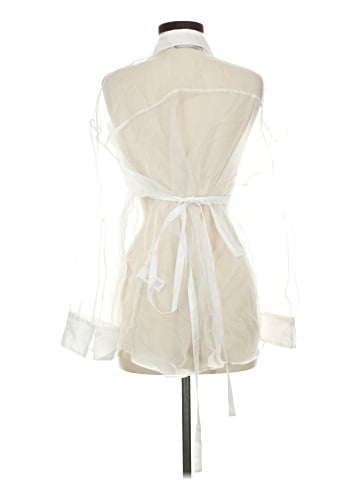 Zara Sleeveless Button-Down Shirt (view 2)