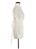 Zara Ivory Sleeveless Button-Down Shirt Size M - photo 4