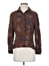 Sag Harbor 100% Rayon Paisley Brown 3/4 Sleeve Blouse Size 8 - photo 1