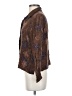 Sag Harbor 100% Rayon Paisley Brown 3/4 Sleeve Blouse Size 8 - photo 5