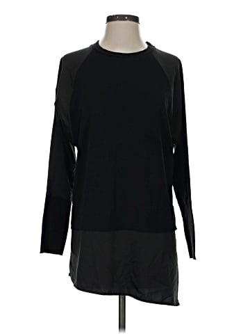 Zara W&B Collection Long Sleeve Top (view 1)