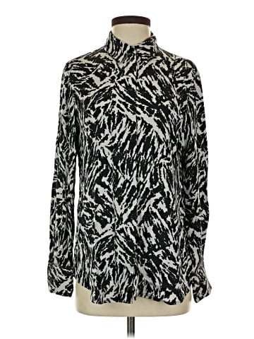 Donna Karan New York Long Sleeve Blouse (view 1)