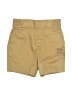 Burberry 100% Cotton Solid Tan Khaki Shorts Size 2 - photo 1