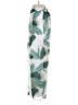 On Twelfth 100% Polyester Tropical Green Casual Pants Size M - photo 5