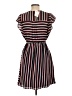 Monteau Stripes Black Casual Dress Size L - photo 2