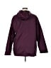 Roaman's 100% Nylon Solid Purple Raincoat Size 14 (M) - photo 2