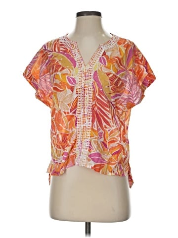 C&C California Short Sleeve Blouse (view 1)