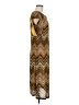 Sharagano Chevron-herringbone Brown Casual Dress Size 8 - photo 4