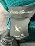 Eddie Bauer 100% Polyester Teal Cardigan Size M - photo 7
