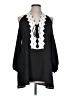 Love Scarlett 100% Polyester Black 3/4 Sleeve Blouse Size L - photo 1