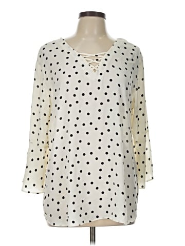 Van Heusen 3/4 Sleeve Blouse (view 1)