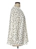 Van Heusen 100% Polyester Polka Dots Ivory 3/4 Sleeve Blouse Size L - photo 4