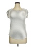 Green Envelope Stripes Silver Sleeveless T-Shirt Size XL - photo 1