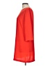 Tildon 100% Polyester Solid Red Casual Dress Size L - photo 5